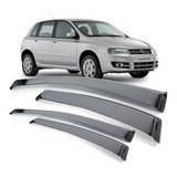 Calha De Chuva Para Fiat Stilo 4p 2002 A 2010