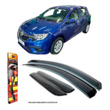 Calha De Chuva Renault Sandero 2015 A 2020 4 Portas Tg Poli 