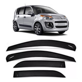 Calha Defletor Chuva Fume Citroen C3 Picasso 2015 2016 2017