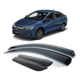 Calha Defletor Chuva Fume Honda City 2015 2016 2018 2017