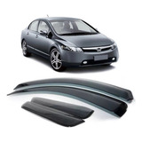 Calha Defletor Chuva Fume Honda Civic 2007 08 2010 2011 09