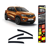 Calha Defletor De Chuva Renault Kwid 17/24 Tg Poli