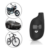Calibrador Medidor Pressão Digital Pneu Moto Carro Bicicleta