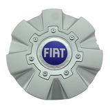 Calota Centro Miolo Roda Scorro S174 Aros 14 15 17 Fiat Azul