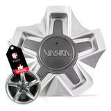 Calota De Roda Vaska Vk 280 Aro 14 15 17 20 Prata