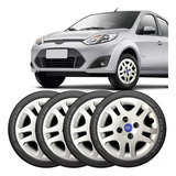 Calota Fiesta Sedan Hatch 2002 2003 2004 2005 2006 Em Diante