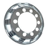 Calota Jetta Roda Dianteira Cromada Speed Truck Aro 22,5