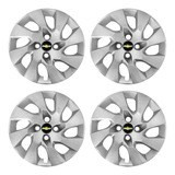Calota Jogo Aro 13 Gm Corsa Classic 1999 2000 2001 2002 2003 2004 2005 2006 2007 2008 2009 2010 2011 2012 - 4 Pç -g140
