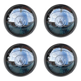 Calota Roda Fusca Antigo 5 Furos Kit Com 4 