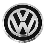 Calotinha Centro Meio Miolo De Roda Up Emblema Vw Preto