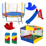 Cama 2,30m Piscina / 1,50m 1000 Bolinhas / Esc M 2 Gangorras