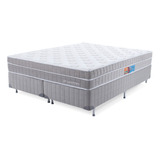 Cama Box Com Colchão Queen Premium Molas Ensacadas Com Espuma D33 Astronasa 158x198cm Bf Colchões