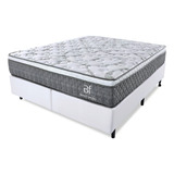 Cama Box King Colchão Mola Ensacada E Pillow Top 193x203cm