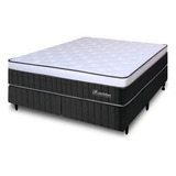 Cama Box King Molas Ensacadas Extra Firme De Pillow Espuma D45 193x203x64 Bf Colchões