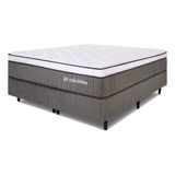 Cama Box Queen Premium Mola Ensacada Com Espuma D33 Nasa