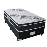 Cama Box Solteiro Antigo Cosmopolita + Colchão Sempre Firme 