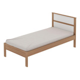 Cama De Solteiro P/ Colchão 88 X 188 Cm Multimóveis Vcr35008