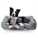 Cama Para Cachorro Gato Médio 70x50 Antifriagem Lavável Luxo
