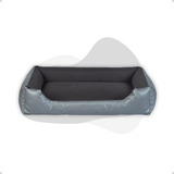 Cama Pet Courino Externo 100% Impermeável Com Osso Pelúcia