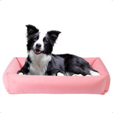 Cama Pet Luxo Cachorro Gato Médio 70x50 Lavável Antifriagem