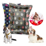Cama Pet Retangular Comfy Pets Tam Pequeno Cinza 75x50