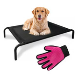 Cama Suspensa Cachorro Porte Pequeno M + Luva Magnética