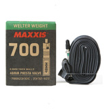 Camara Ar Bicicleta Maxxis 700x23/32 Válvula 48mm Removível 