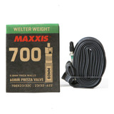 Camara Ar Bicicleta Maxxis 700x23/32 Válvula 60mm Removível 