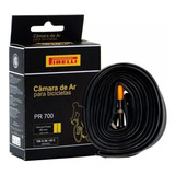 Câmara De Ar Bicicleta Aro 700x28/45c Pirelli 48mm Bico Fino Tipo Da Válvula Presta