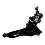 Cambio Dianteiro Q50 28,6mm Down Pull Yamada Preto Index Mtb