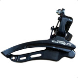 Câmbio Dianteiro Shimano Tourney 31.8mm Cabo Puxa Por Baixo