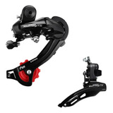 Cambio Traseiro Dianteiro Shimano Tourney Tz500 6/7 V