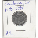 Camboja, 200 Riels De 1994