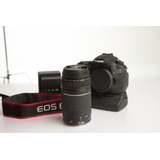 Câmera Canon Eos 60d + Lente 70-300 Canon Ef F4/5.6 + Grip 