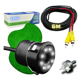 Câmera De Ré Embutir Para-choque Led Night Vision Universal 