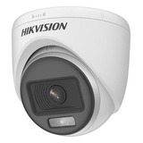 Câmera De Segurança Hikvision Dome Fhd 2.8mm Ds-2ce70df0t-pf