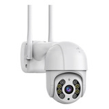 Camera De Segurança Ip A8 À Prova D'água Zoom 4x Yoosee Cor Branco