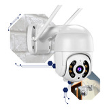 Câmera De Segurança Ip Wifi Icsee A8 Branca Full Hd Ip66