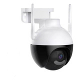 Câmera De Segurança Wi-fi Smart Camera A18-2mp Com Resolução De Visão Nocturna Incluída Branca