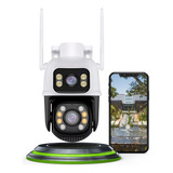 Câmera De Segurança Wi-fi Smart Camera A28b Dupla 3mp Icsee