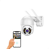 Câmera De Segurança Wifi A8 Pro Noturna Inteligente Full Hd Cor Branco