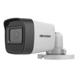 Câmera De Vídeo Segurança Hikvision Mini Bullet 2mp Fhd 2.8mm Ds-2ce16d0t-lpfs