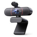 Câmera De Webcam Uhd Emeet C960 4k/8mp Com 2 Microfones E Fo