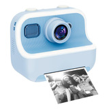 Câmera Digital Infantil Impressão Instantânea Azul Zoop Toys