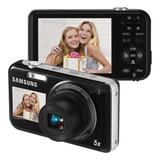 Câmera Digital Samsung Pl120 14.2mp 5x Em Ótimo Estado