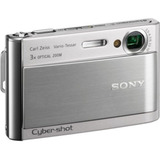 Câmera Digital Sony Cyber-shot Dsc-t70 De 8.1 Mp (prata)
