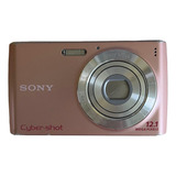 Câmera Digital Sony Cyber-shot Dsc-w510 Rosa Kit Completo