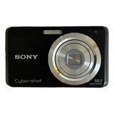 Câmera Digital Sony Cybershot Dsc-w180 Preto Kit Completo