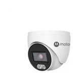 Câmera Dome Full Color 2 Mega Led 20m 1080p Motorola 2.8mm 
