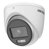 Camera Dome Hikvision 1080p Colorvu Lente2,8mm + Superbrinde